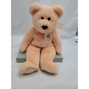 Ty Buddies Dearest The Bear Peach 14" 2001